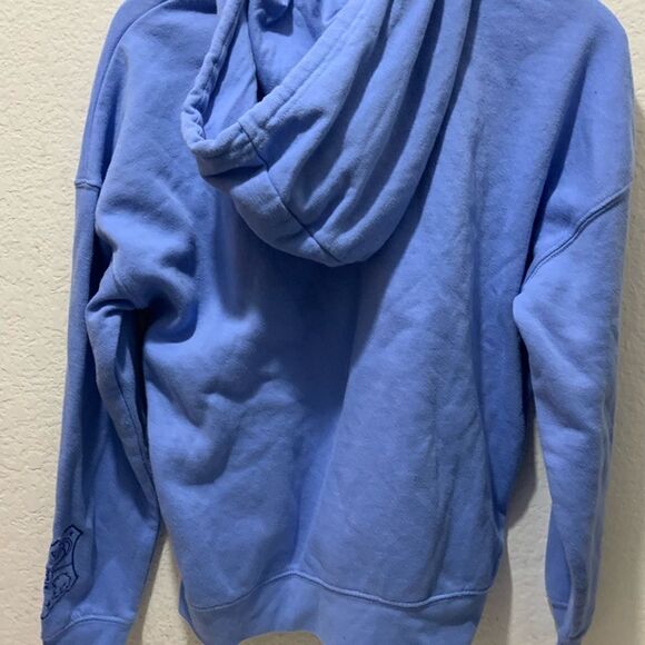 Harry Potter Floral Ravenclaw Crest Women's Hoodie - BoxLunch Exclusive - Picture 5 of 10